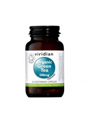 Organic Green Tea 500 mg. 30 capsules